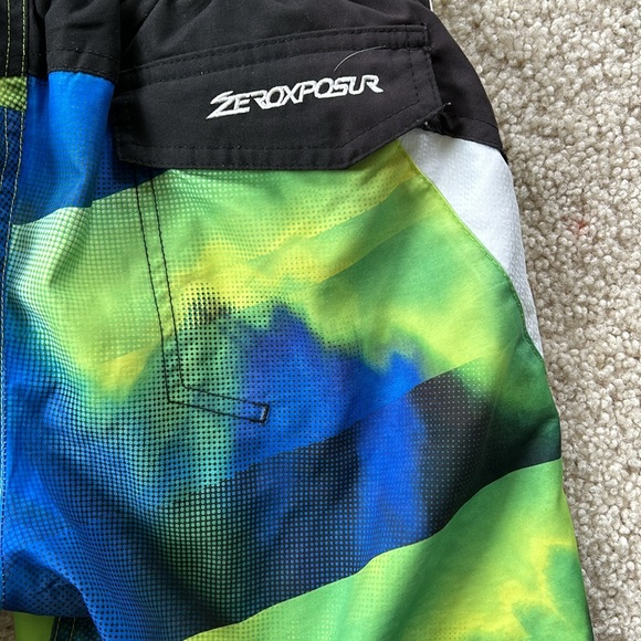 ZeroXposur Boys Medium -10/12 Swim Trunks / Board Shorts - Picture 5 of 5